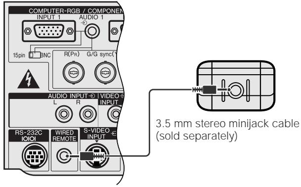 SHARP XG-NV6XU - Wired Remote Control - 1
