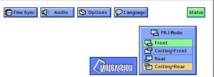 SHARP XG-NV7XU - GUI) On-screen Display - 4