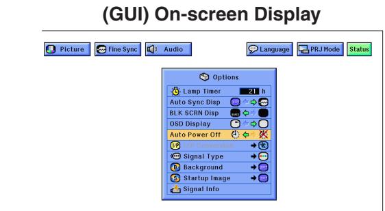 SHARP XG-NV7XU - On-screen Display Override Function - 6