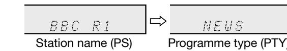 SHARP XL-BD601PH - Information provided by RDS - 2