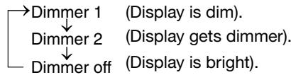 SHARP XL-BD601PH - Display brightness control - 1