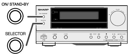 SHARP XL-BD601PH - Listening to the radio - 1