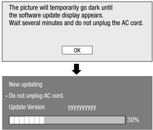 SHARP XL-BD601PH - Press ENTER to start updating. - 1