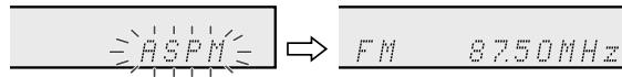 SHARP XL-BD601PH - Using the Auto Station Programme Memory (ASPM) - 1