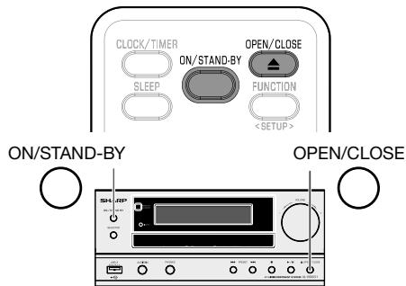 SHARP XL-BD601PH - Loading a Disc - 1