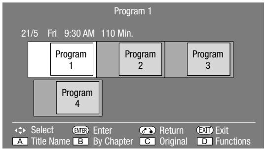 SHARP XL-BD601PH - Playback by selecting a Playlist - 1