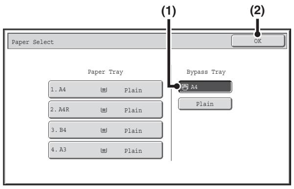 SHARP MX-2614N - Touch the [OK] key. - 2