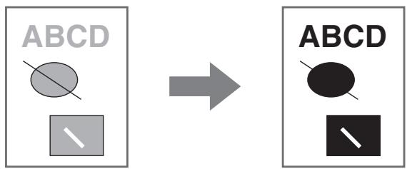 SHARP MX-2614N - PRINTING FAINT TEXT AND LINES IN BLACK (Text To Black/Vector To Black) - 1