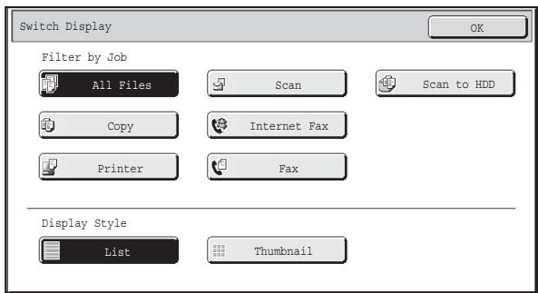SHARP MX-2614N - [Switch Display] key - 1