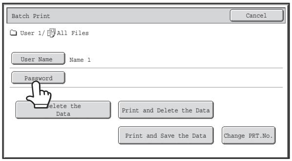SHARP MX-2614N - Select the user name. - 2