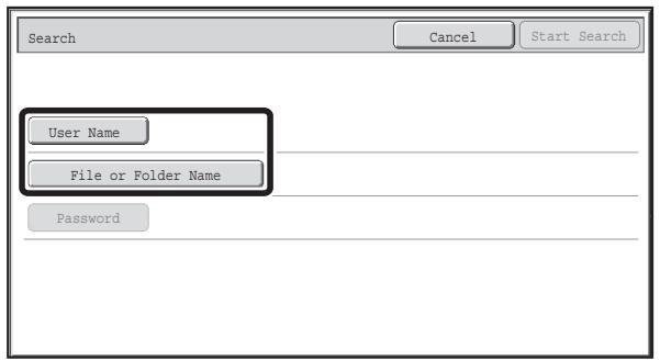 SHARP MX-2614N - Open the file search screen. - 1