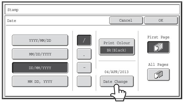SHARP MX-2614N - Touch the [Print Colour] key and select the print colour. - 3