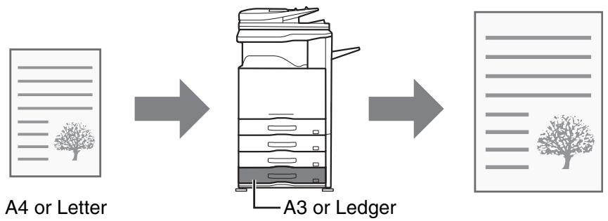 SHARP MX-2614N - FITTING THE PRINT IMAGE TO THE PAPER - 1