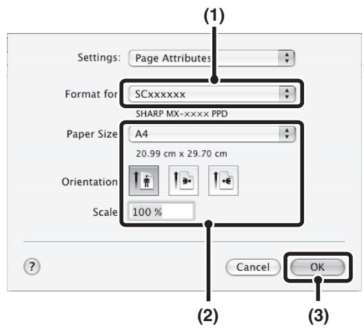 SHARP MX-2614N - SELECTING PAPER SETTINGS - 2
