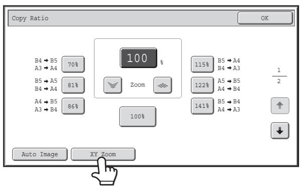 SHARP MX-2614N - ENLARGING/REDUCING THE LENGTH AND WIDTH SEPARATELY (XY Zoom) - 2
