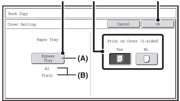 SHARP MX-2614N - Select book copy settings. - 2