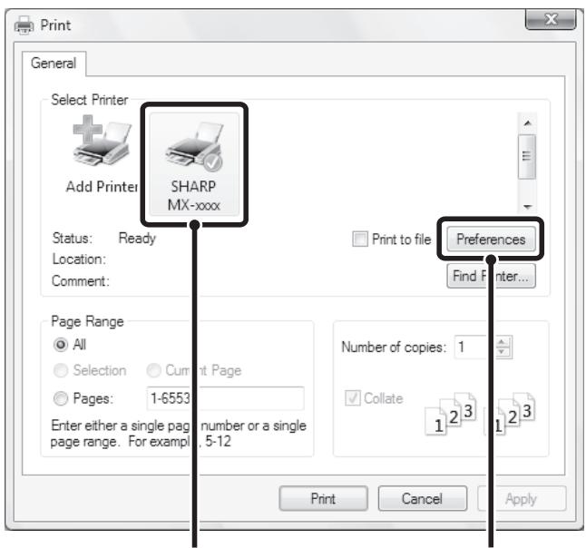 SHARP MX-2614N - SAVING SETTINGS AT THE TIME OF PRINTING - 1