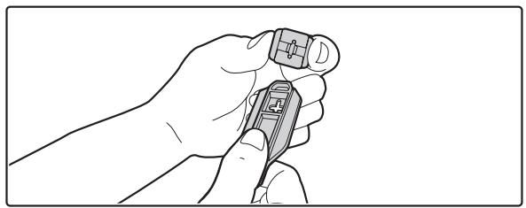 SHARP MX-2614N - Remove the dirty cleaner from the tip of the cleaning tool. - 3