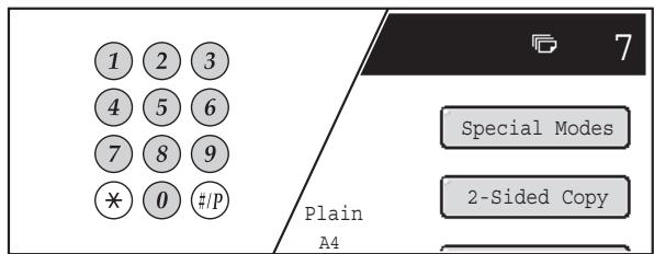 SHARP MX-2614N - Number of copies (sets) setting - 1