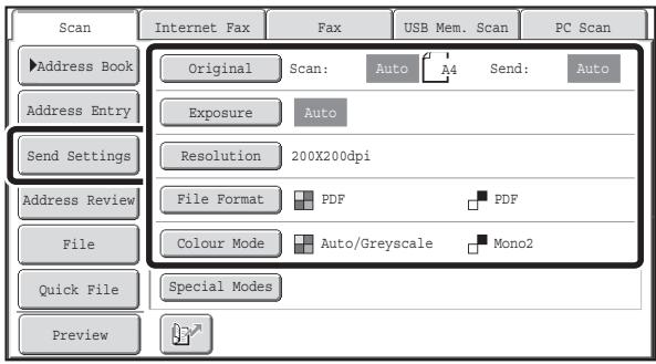 SHARP MX-2614N - Select settings - 1