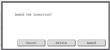 SHARP MX-2614N - Touch the key of the page that you wish to delete or change. - 1