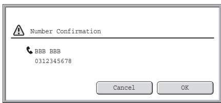 SHARP MX-2614N - Destination specified by one-touch key/search number - 1