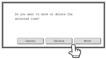 SHARP MX-2614N - If the layout is correct, touch the [OK] key. - 2