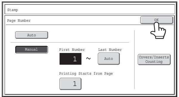 SHARP MX-2614N - Select page number settings. - 4