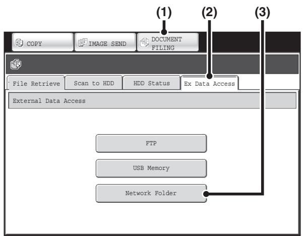 SHARP MX-2614N - DIRECTLY PRINTING A FILE IN A NETWORK FOLDER - 1