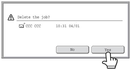 SHARP MX-2614N - STOPPING A SCAN JOB BEING TRANSMITTED OR WAITING TO BE TRANSMITTED - 3