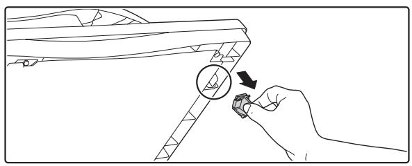 SHARP MX-2614N - Examples of lines in the image - 3