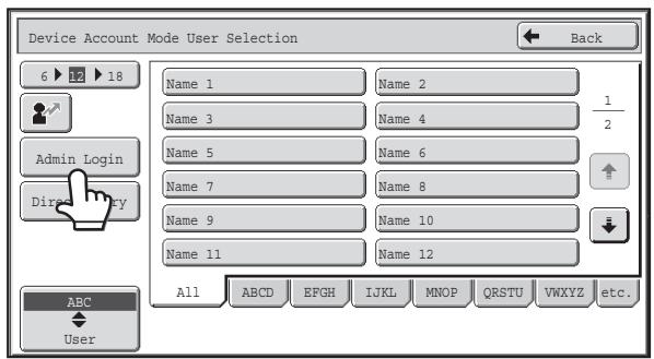 SHARP MX-2614N - When user authentication is by login name and password (and e-mail address) - 2