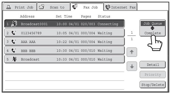 SHARP MX-2614N - Resending to unsuccessful broadcast transmission destinations - 2