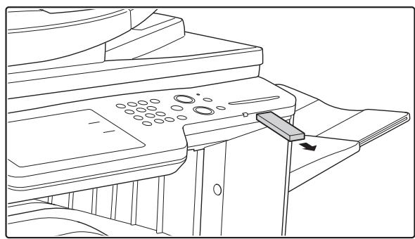 SHARP MX-2614N - Touch the [Read-End] key. - 2