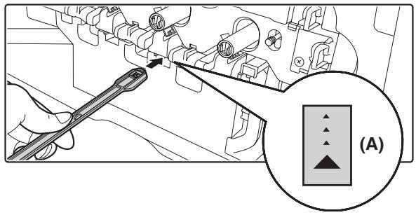 SHARP MX-2614N - Attach the new cleaner to the cleaning tool. - 2