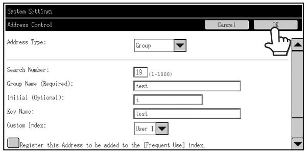 SHARP MX-2614N - Storing group keys - 9