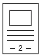 SHARP MX-2614N - SENDING TWO PAGES AS A SINGLE PAGE (2in1) - 2