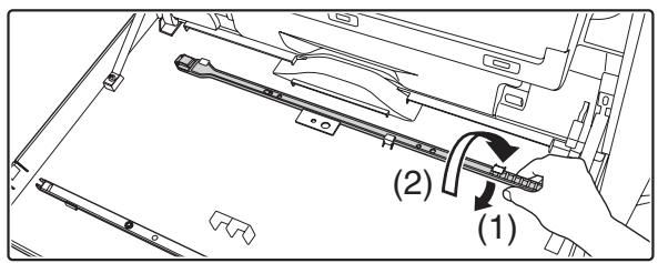 SHARP MX-2614N - Identifying lines (coloured lines) caused by a dirty laser unit - 2