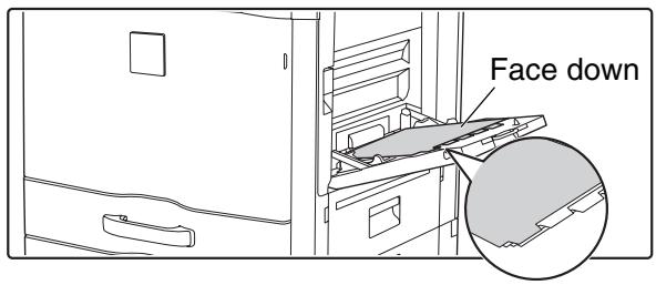 SHARP MX-2614N - Inserting tab paper - 1