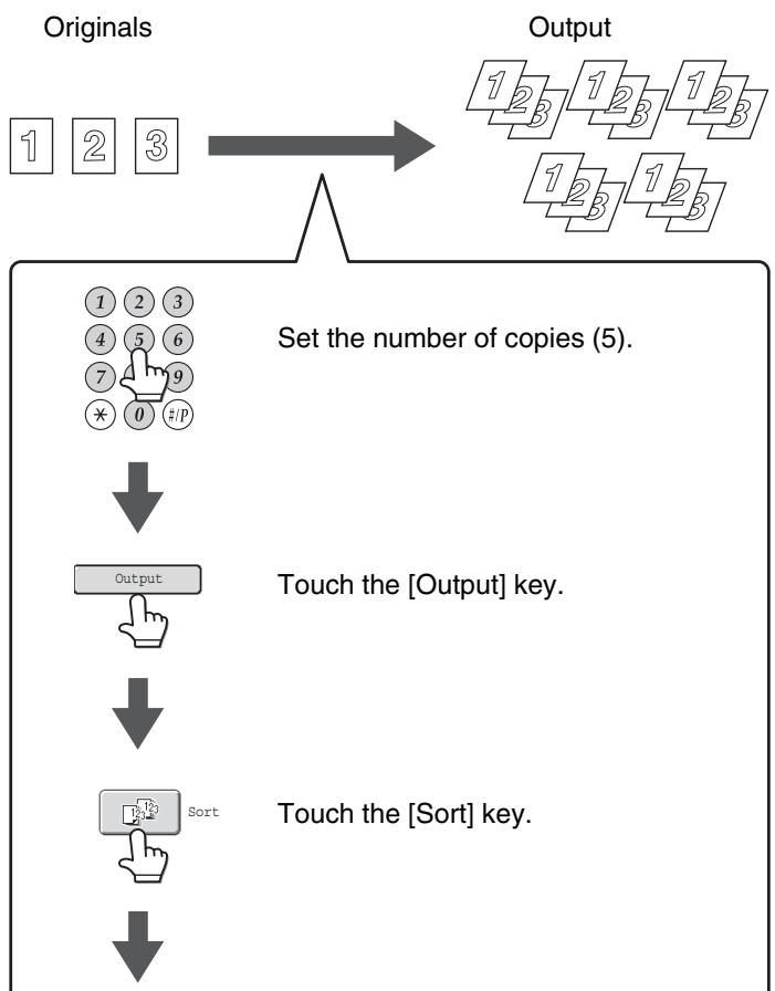 SHARP MX-2614N - Sort mode - 1