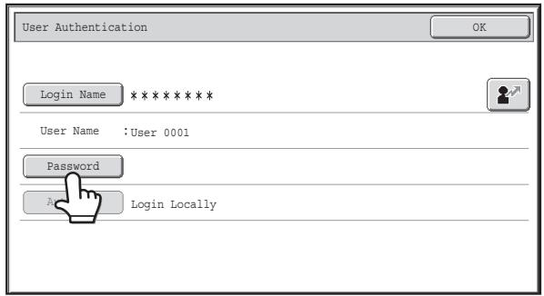 SHARP MX-2614N - Select the user name. - 2