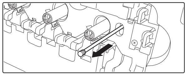 SHARP MX-2614N - Remove the waste toner box. - 1