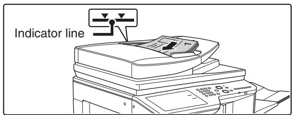 SHARP MX-2614N - USING THE AUTOMATIC DOCUMENT FEEDER TO SEND A FAX IN DIRECT TRANSMISSION MODE - 1