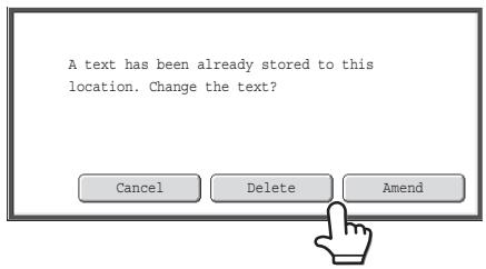 SHARP MX-2614N - To edit or delete a text string... - 1