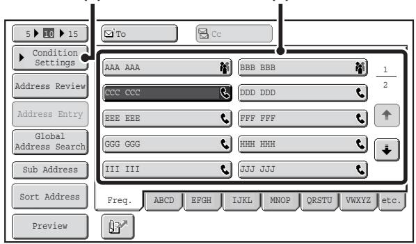 SHARP MX-2614N - USING THE DOCUMENT GLASS TO SEND A FAX IN DIRECT TRANSMISSION MODE - 5