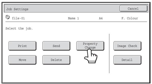 SHARP MX-2614N - CHANGING THE PROPERTY - 1