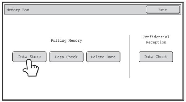 SHARP MX-2614N - SCANNING A DOCUMENT INTO A MEMORY BOX FOR F-CODE POLLING TRANSMISSION - 1