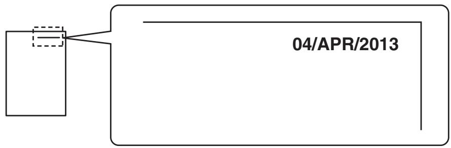 SHARP MX-2614N - ADDING THE DATE TO COPIES (Date) - 1