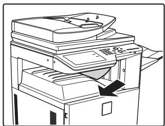 SHARP MX-2614N - Paper misfeed in the output area - 1