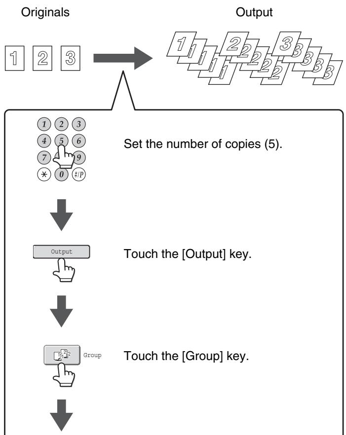 SHARP MX-2614N - Group mode - 1
